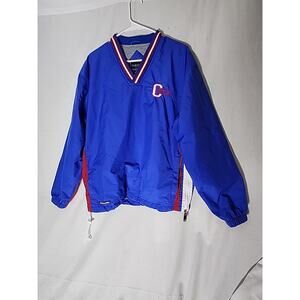 Holloway Cleveland Indians Mens Pullover Windbreaker Jacket Small.